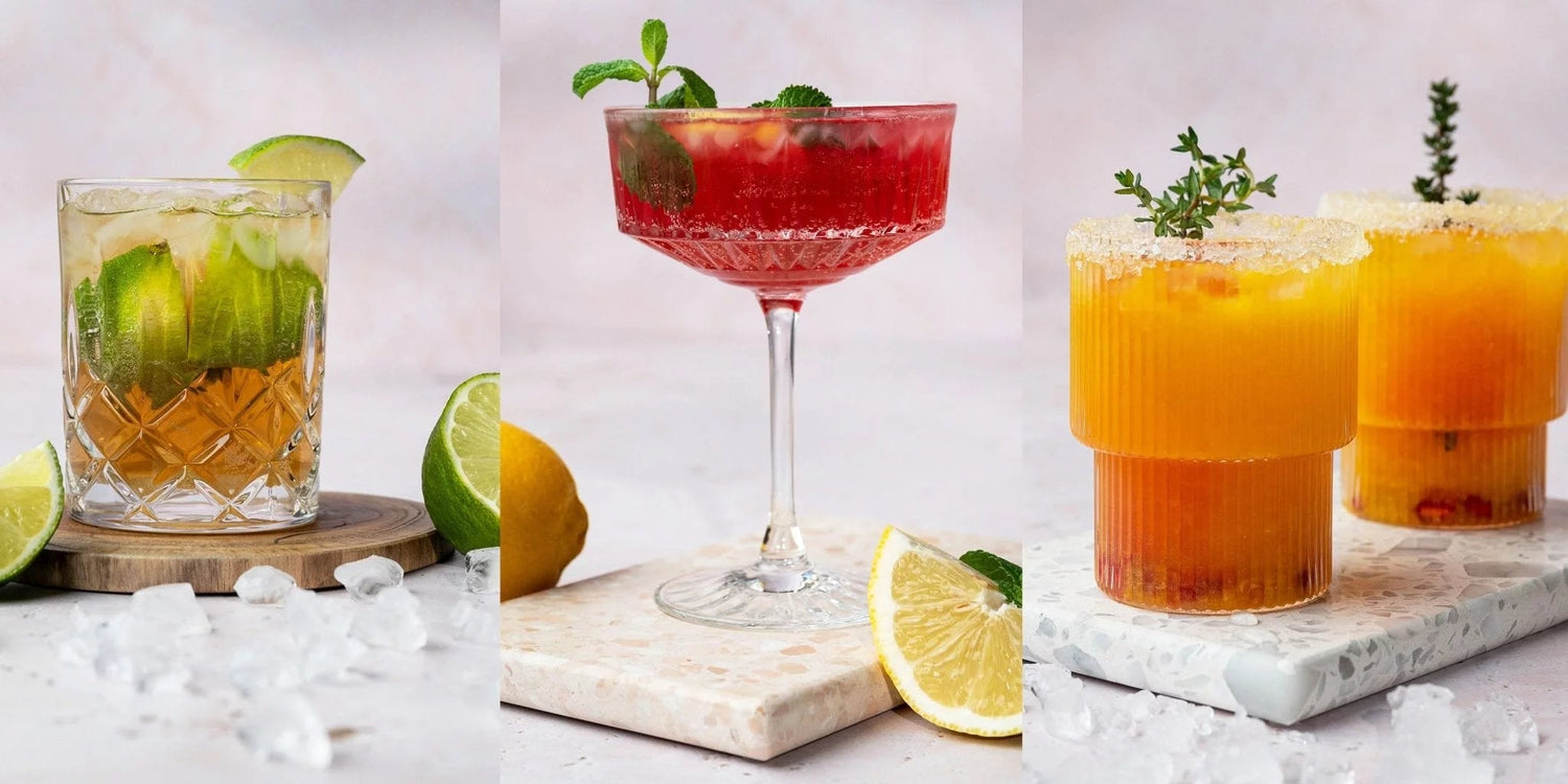 Drei Rezepte für gesündere Silvestercocktails. - Kurkraft