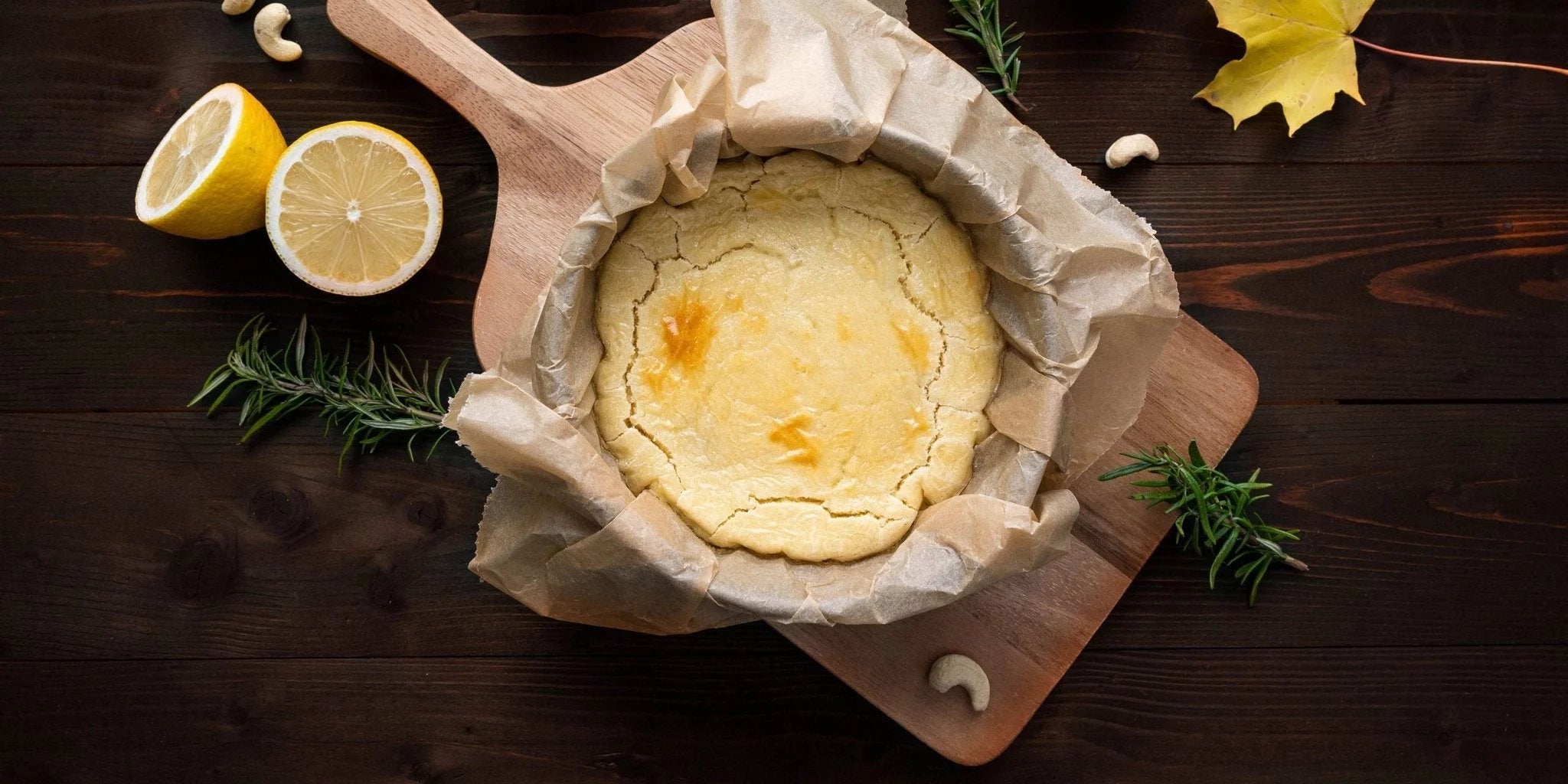 Rezept für veganen Ofenkäse. - Kurkraft