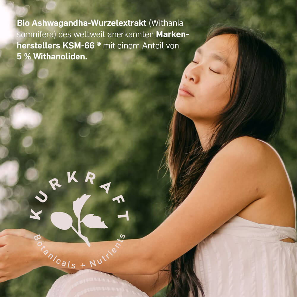 BIO ASHWAGANDHA KSM - 66 - Kurkraft - BIO ASHWAGANDHA KSM - 66