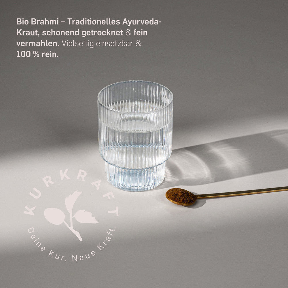 BIO BRAHMI PULVER - Kurkraft - BIO BRAHMI PULVER