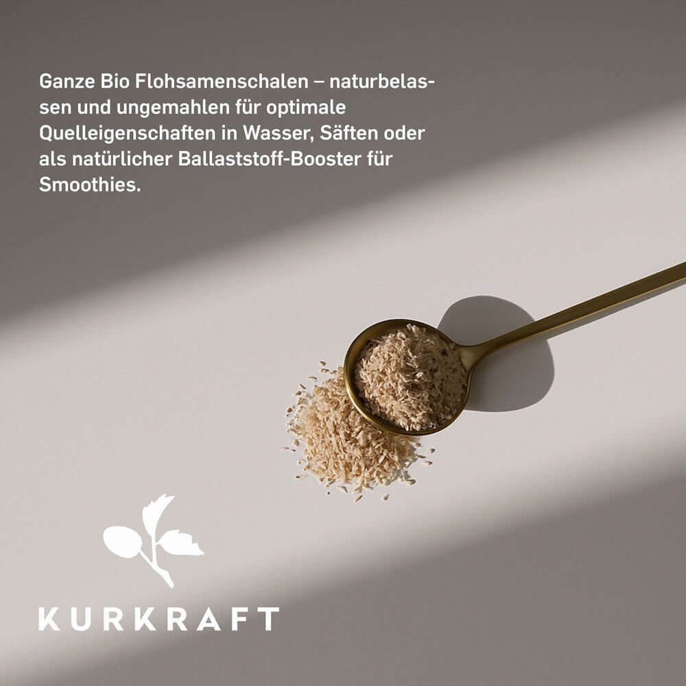 BIO FLOHSAMENSCHALEN - Kurkraft - BIO FLOHSAMENSCHALEN