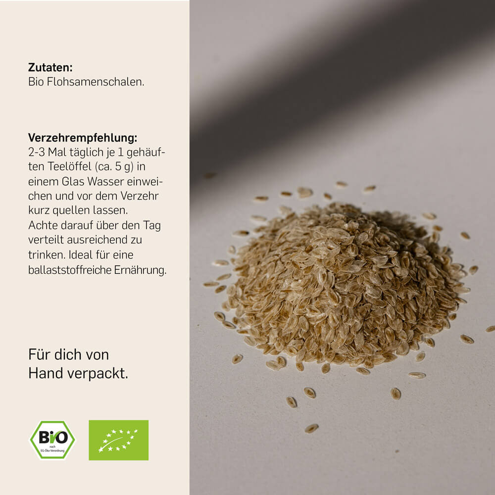 BIO FLOHSAMENSCHALEN - Kurkraft - BIO FLOHSAMENSCHALEN