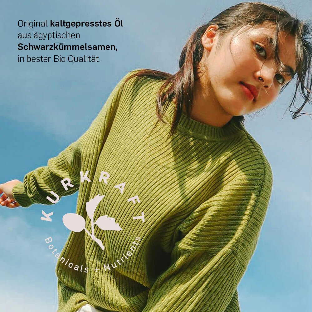 BIO SCHWARZKÜMMELÖL - Kurkraft - BIO SCHWARZKÜMMELÖL