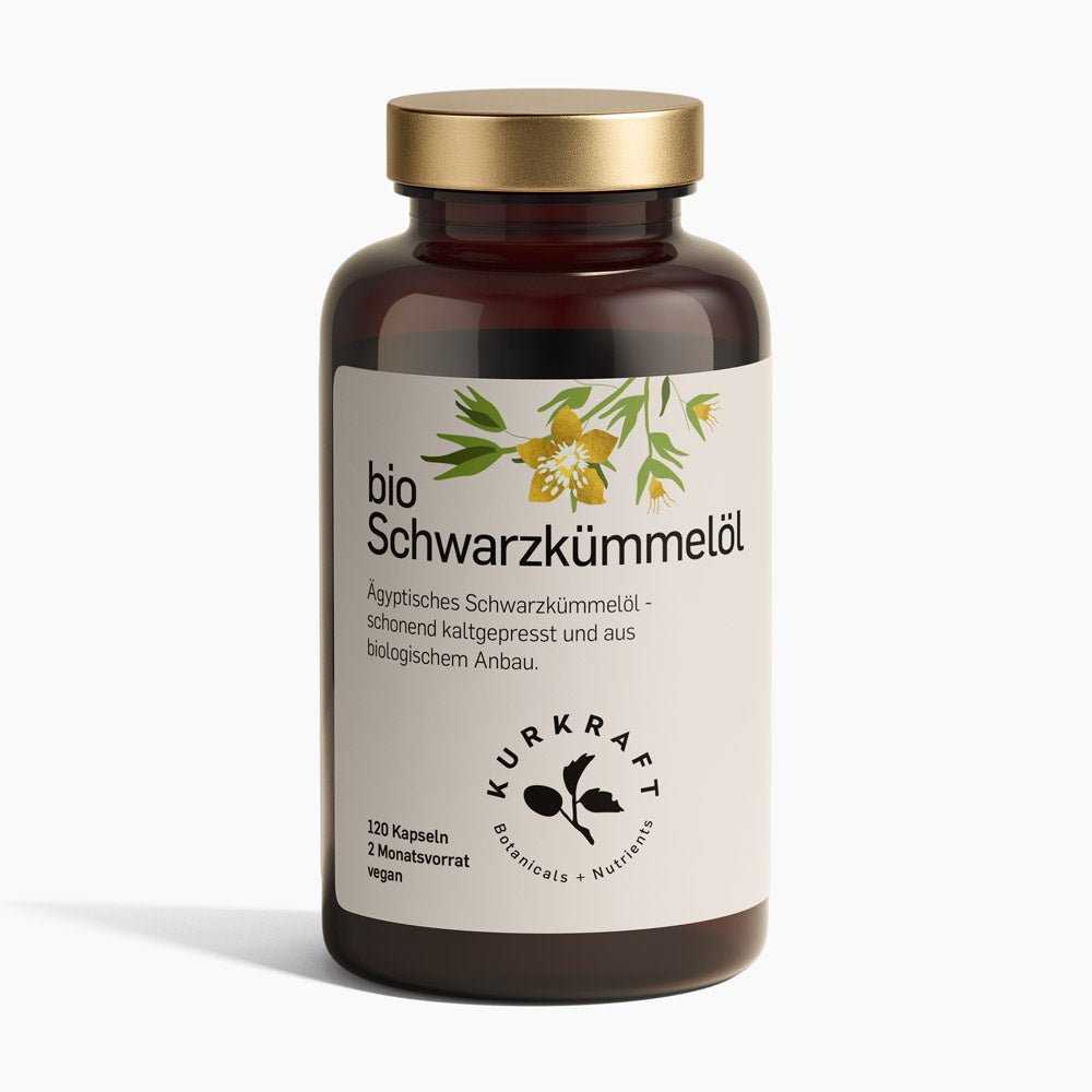 BIO SCHWARZKÜMMELÖL - Kurkraft - BIO SCHWARZKÜMMELÖL
