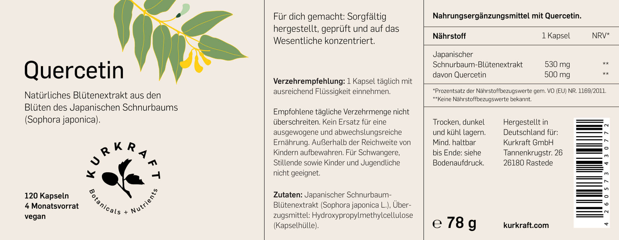QUERCETIN - Kurkraft - QUERCETIN