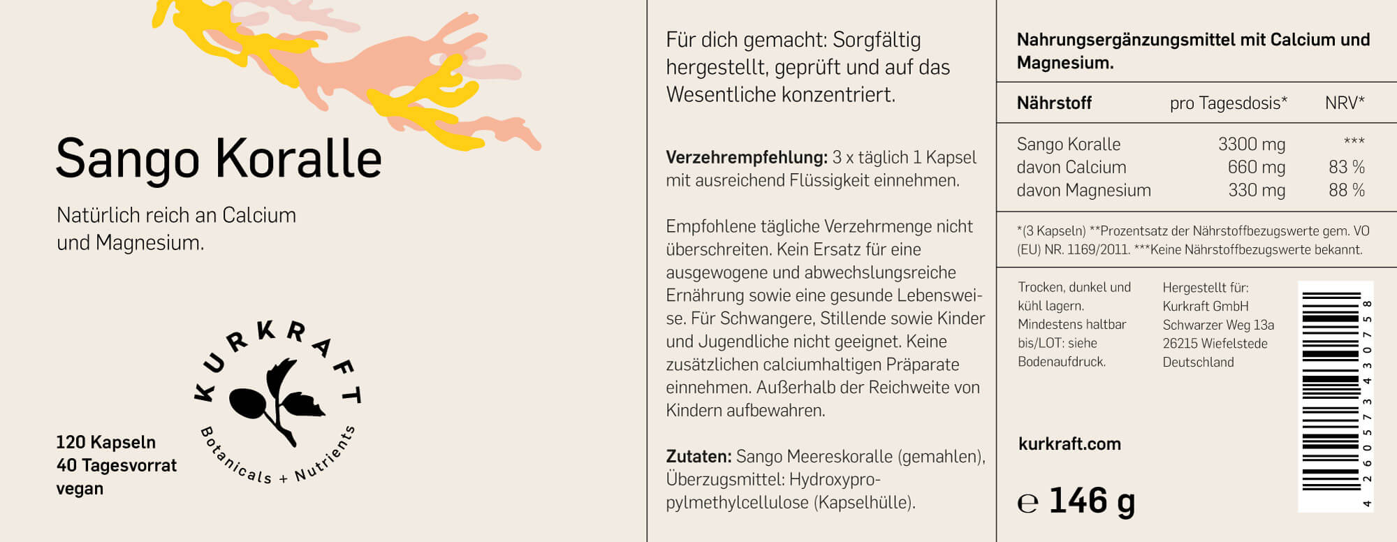 SANGO KORALLE - Kurkraft - SANGO KORALLE