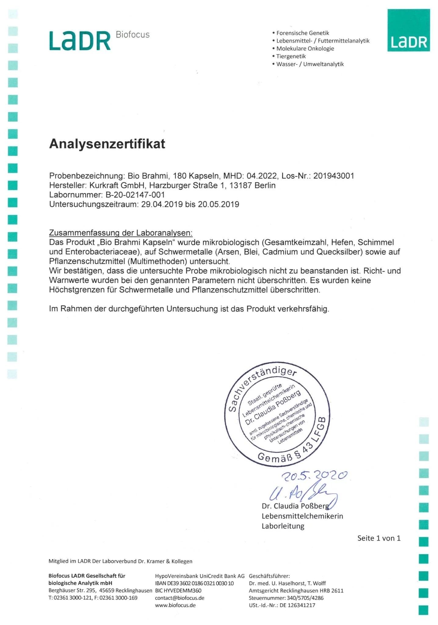 BIO BRAHMI - Kurkraft - BIO BRAHMI - Kurkraft