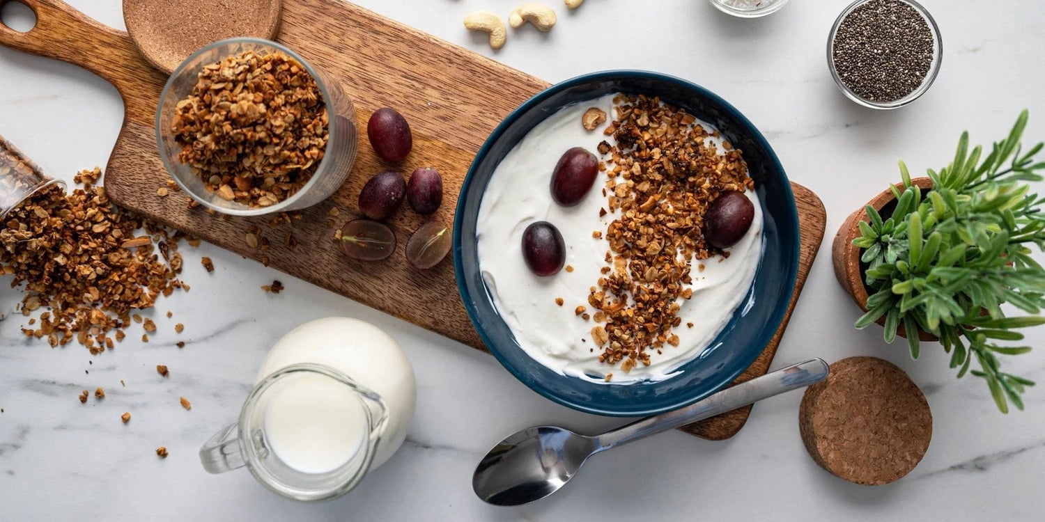 Rezept für Granola aus dem Backofen. - Kurkraft