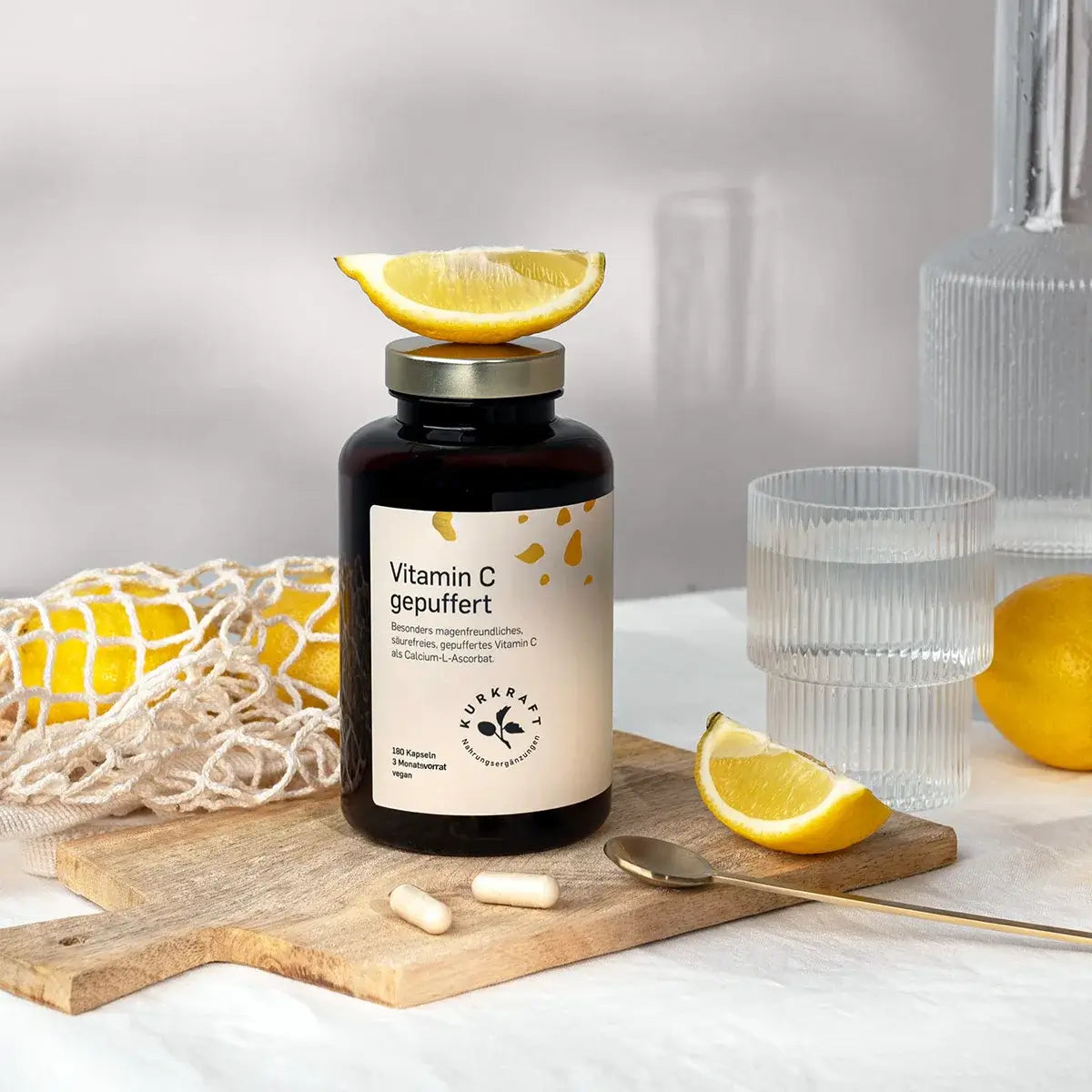 Calcium-L-Ascorbat Pulver – Rohstoff für gepuffertes Vitamin C