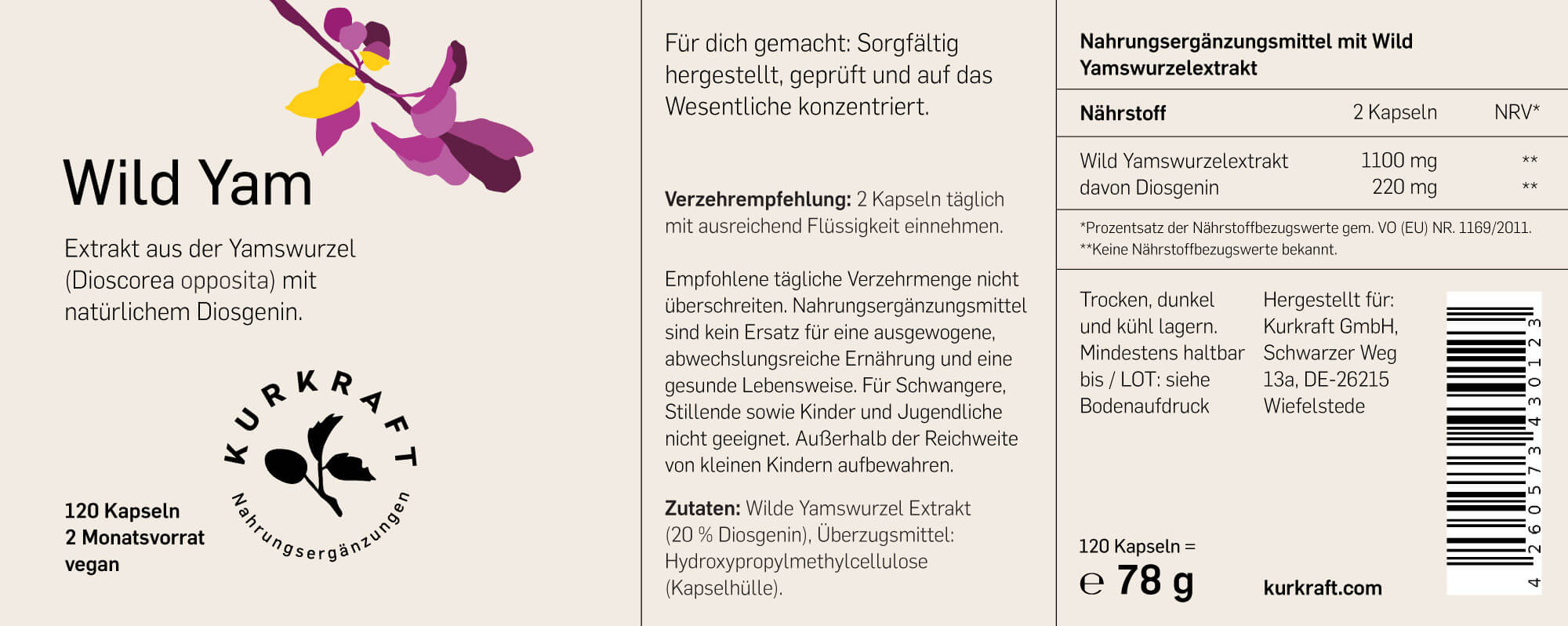 WILD YAM - Kurkraft - WILD YAM